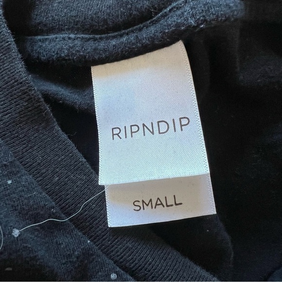 Ripndip Alien Pocket Black Graphic Tee – Size Small - Picture 4 of 4